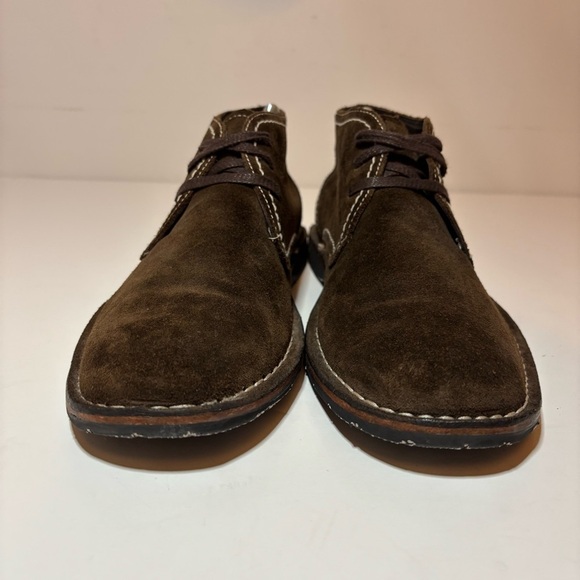 John Varvatos Men’s Hipster Brown Suede Chukka Boots Size 9 M Chelsea Boots - Picture 5 of 10